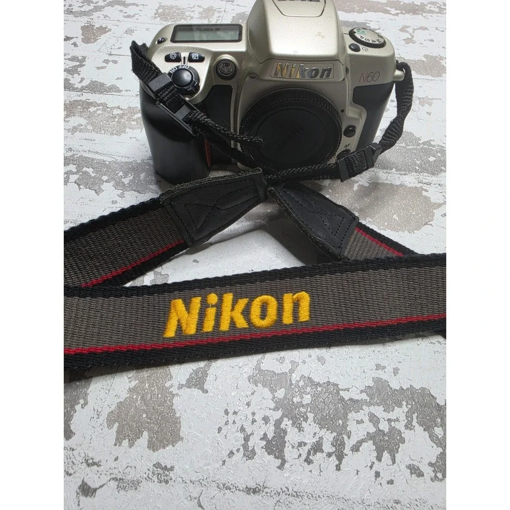 Nikon N60 35mm SLR Film Camera Body Only With Strap